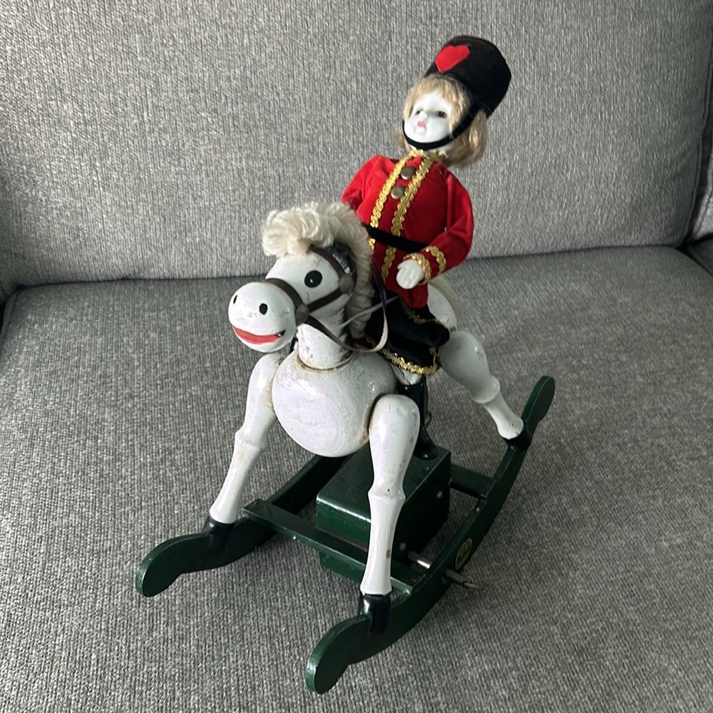 Enesco Musical Rocking Horse - Picture 2 of 9